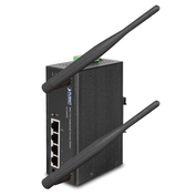 IAP-2000PE - Planet Industrial 802.11n Wireless Access Point 4-Port 10/100Base-TX Ports with 1-Port PoE (Powered Device) Wide Operating Temperature (-10 to 60 degrees C) - Industrial Wireless
