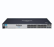 J9625A - HP ProCurve E2620-24 PWR, 24 x 10/100TX PoE, 2 Dual Personality Ports (10/100/1000T or SFP) - HP Networking