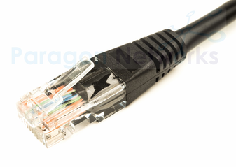 Cat5e, 24AWG, UTP Patch Cable, Flush Moulded, Pre Assembled 
