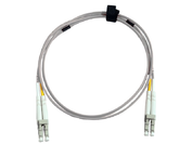 Armoured Multimode Duplex LSZH Fibre Patch Cable, 50/125 OM2 - Armoured Multimode OM1, OM2 & OM3