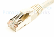 Custom Made - Cat5e, 26AWG, LSZH, FTP Patch Cable, Flush Snagless - Cat 5e FTP/STP Patch Cables