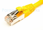Cat6a, 26AWG, LSZH, SFTP Patch Cable, Flush Moulded Snagless, Pre Assembled - Cat6a Patch Cables