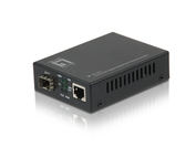 GVT-2010 - 10/100/1000BASE-T to 1000BASE-X PoE PD SFP Converter - 10/100/1000 Media Converters