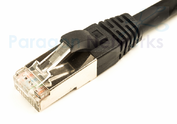 Custom Made - Cat6a, 24AWG, PE, F/FTP External Patch Cable, Flush Snagless - External Patch Cables