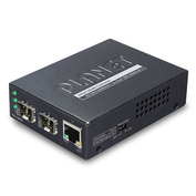 GT-1205A - Planet 10/100/1000T to 2-port 100/1000X SFP Media Converter - 10/100/1000 Media Converters