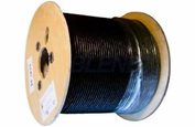 External Grade Category 5e Solid UTP PE Cable, Black, 500m - External Solid Cat5e & Cat6 Cable