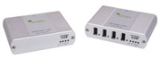 Icron USB 2.0 Ranger® 2204 4 Port Cat5e 100 metre Extender - USB Extenders, USB 2.0