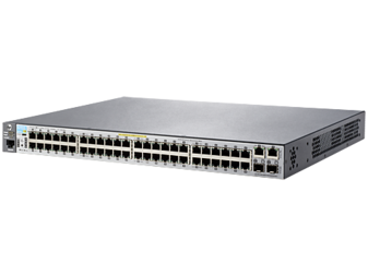 J9778A - HP 2530-48-PoE+ Switch - 48 x 10/100T PoE ports, 2 SFP Slots & 2 x 10/100/1000T RJ45 ports, managed Layer 2 