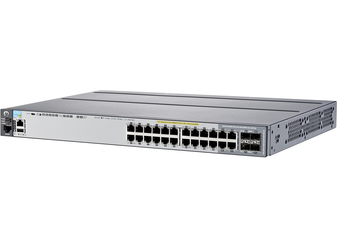J9727A -HP 2920-24G-PoE+ Switch 20 x 10/100/1000T PoE+ ports + 4 x combo Gigabit SFP, L3 Managed 