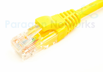 Custom Made - Cat6, 24AWG, PVC, UTP Patch Cable, using 600MHz Cable, Flush Snagless 