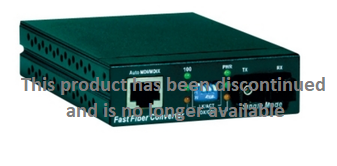 0-1591026-7 - Tyco AMP Netconnect, 10/100M Multimode ST Media Converter 