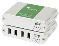 Icron USB 2.0 Ranger® 2344 Four Port Single Mode Fibre 10km Extender 