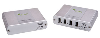 Icron USB 2.0 Ranger® 2224 Four Port Multimode Fibre 500 metre Extender 