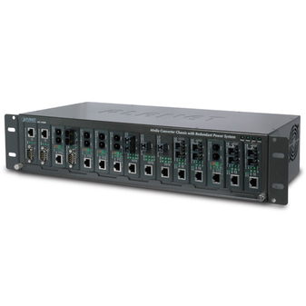 MC-1500R - Planet 15-Slot Media Converter Chassis (AC Power) 